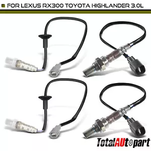 4x O2 Oxygen Sensor for Toyota Highlander 2001-2003 Lexus RX300 1999-2003 3.0L - Picture 1 of 8