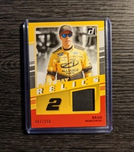 2021 Donruss Racing Brad Keselowski Race Day Relics 087/250