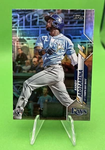 RANDY AROZARENA 2020 Topps Update RAINBOW SILVER FOIL RC U-208 Rookie Rays - Picture 1 of 2