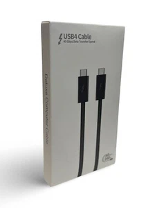 Thunderbolt 4 Pro 40Gbps USB4 Type C to C 240W Fast Charging Data Cable 6 ft - Picture 1 of 12