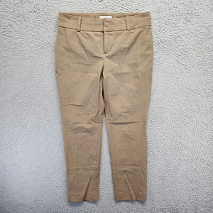 Calvin Klein Hose Damen Größe 32" beige flache Vorderseite Chino spitz zulaufendes Bein - Bild 1 von 10