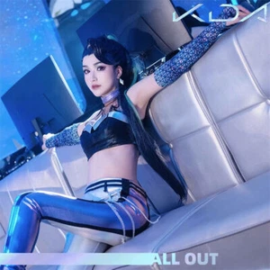 League of Legends Kaisa Anime KDA Halloween Cosplay Kostüm Partykleid Uniform - Bild 1 von 23