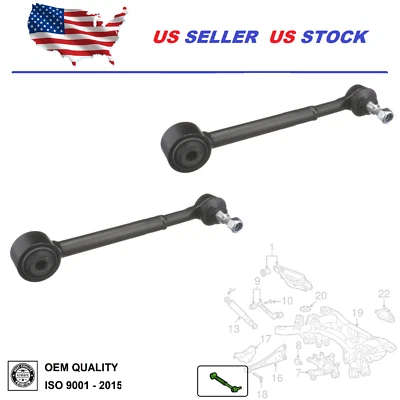 Rear Control Lateral Arm Set Pair LH+RH For Toyota Rav4 2011 - 2018 OE Quality - Image 1 of 3