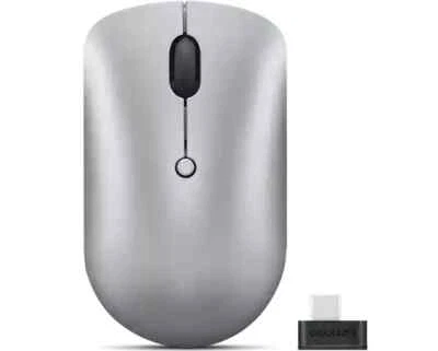 Lenovo 540 USB-C Wireless Compact Mouse Cloud Grey 4 buttons 2.4 GHz 2400 DPI - Image 1 of 4