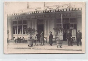 France - SAINT RÉMY DE PROVENCE (13) Grand Café Bayol - CARTE PHOTO 5 février 19 - Picture 1 of 2