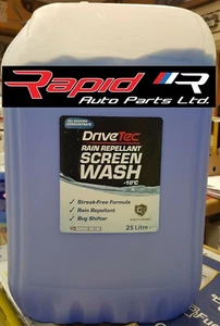 DriveTec Rain Repellant Screen Wash 25 LTR Concentrated screen wash Free Post - Picture 1 of 1