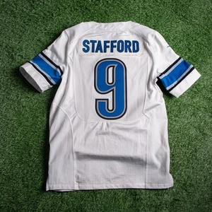 2012-2016 Authentic Nike Elite Matt Stafford Detroit Lions NFL Jersey 44/L - Picture 1 of 15