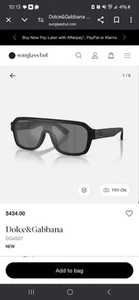 Brand New Dolce And Gabanna Mens Sunglasses - Picture 1 of 5