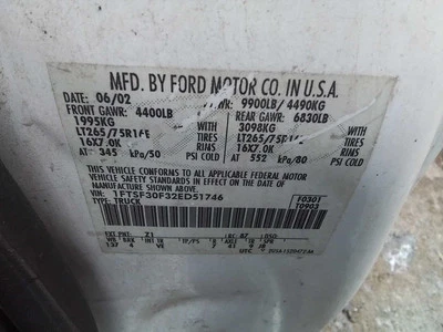 交流电压缩机 8-445 适合 99-03 福特 F250SD 拾音器 1539963 — 第 1/4 张图片