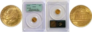 1916 $1 McKinley Gold Commemorative Gold PCGS MS-66 - Picture 1 of 3