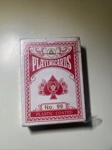 PLAYING CARDS POKER SIZE STANDARD DECK In Package - Picture 1 of 9