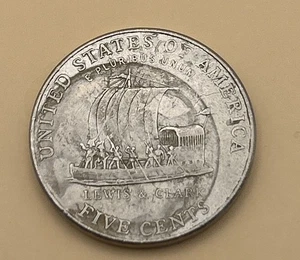EXTREMELY RARE 2004-D Lewis & Clark Nickel – Unique Keelboat Reverse Mint Error - Picture 1 of 8