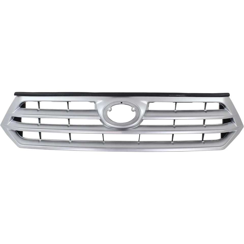 New Front Grille Assembly Silver For 2010-2013 Toyota Highlander TO1200346 Foto 1 de 1