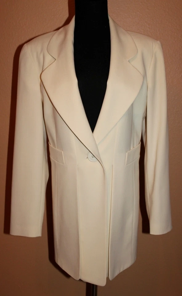 $3.000 S M L 42 GIANFRANCO FERRE VINTAGE CHAQUETA LANA VIRGEN ABRIGO BLAZER Italiano Foto 1 de 4
