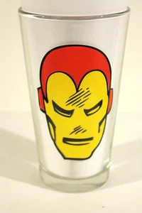 Marvel Glass Iron Man 2012 Collectible Pint 6" 16 Ounce - Picture 1 of 3