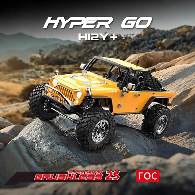 MJX 1/12 Hyper Go FOC 4WD Off-Road Brushless 2S RC Crawler MJX-H12Y-PLUS - Image 1 of 4