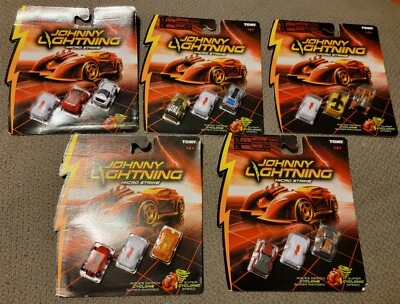 Johnny Lightning Micro Strike White Lightning ×5 15 Cars - Image 1 of 3