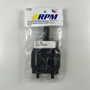 RPM 80462 Black T/E-Maxx 2.5, 2.5R & 3.3 A-Arms (fits all Traxxas T/E-Maxx) NEW - Picture 1 of 2