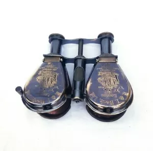 Sifaat World "Antique R & J Beck Ltd London1857" Brass Marine Handheld Binocular - Picture 1 of 2