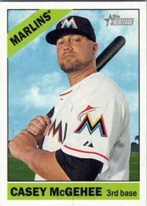 2015 Topps Heritage #509 Casey McGehee Miami Marlins - Picture 1 of 2