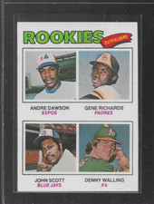 1977 TOPPS # 488 ANDRE DAWSON ROOKIES NICE CARD