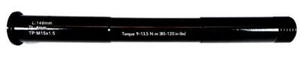 15MM X 100MM NON BOOST - THRU AXLE MAXLE - FOR ROCKSHOX FORKS; SID PIKE REBA ETC - Picture 1 of 1