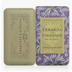Crabtree & Evelyn Verbena And Lavender Triple Milled Soap Bar 158g - Rare