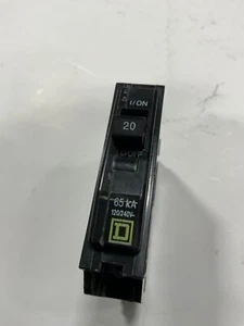 Square D 20A Breaker 1 p 65ka 120/240 DP4075 - Picture 1 of 5