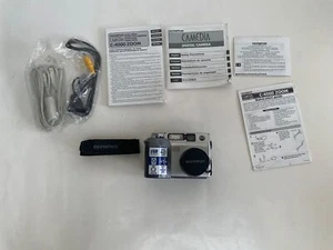 Olympus Digital Camera Camedia C-4000 Zoom 4.0MP Silver Tested - Picture 1 of 12