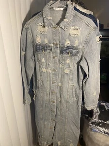 Long Jean Jacket - Picture 1 of 2