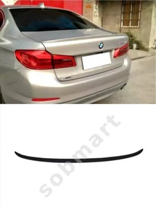 BMW 5 G30 G38 sedan 2017+ boot spoiler TRUNK REAR WING TUNING ABS matte black - Picture 1 of 11