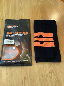 Boer Sport Fitness Training Knee Brace Size: L Sport Protection Black / Orange - Picture 1 of 5