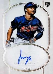 2018 Topps Definitive Collection /50 Francisco Mejia #DRA-FM Rookie Auto RC - Picture 1 of 2