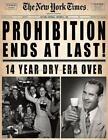 Prohibition Era Ends Newspaper Celebration Liquor Beer Men 8X10 Photo Print 9688