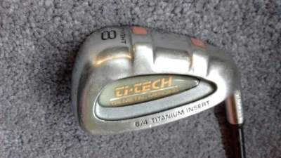 Knight Ti-TECH Tri-Metal Merging Titanium Face # 8 Iron / Light Flex - Image 1 of 4