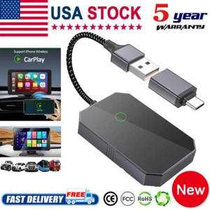 Adaptador inalámbrico CarPlay Dongle USB para Apple iOS 10+ reproductor de navegación automática para automóvil - Imagen 1 de 14