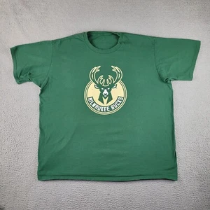 Camisa Milwaukee Bucks Para Hombres Extra Grande Verde 34 Giannis Antetokunmpo Gráfico Camiseta - Imagen 1 de 11