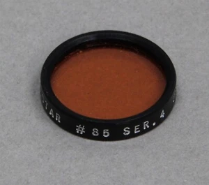 Series IV 4 20.5mm Drop-In Filter TIFFEN Wratten #85 Color Correction Made USA - Picture 1 of 1