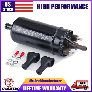 External Inline High Pressure EFI Fuel Pump Replaces for Walbro Kits 45-125 psi - Foto 1 di 12