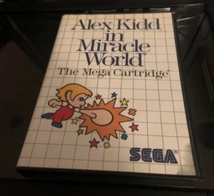 Sega Master System Alex Kidd In Miracle World CIB Manual And Cartridge - Picture 1 of 9