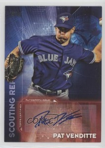 2016 Topps Update Scouting Report Auto Pat Venditte #SRA-PV Auto