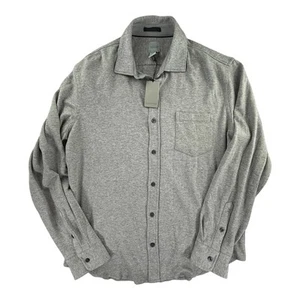 Maglione uomo Giasone camicia L grigio bottoni nuovo con etichette casual - Foto 1 di 16