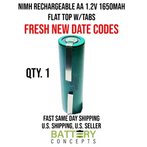 Ni-MH 1650mAh FDK Akku für Braun - Bild 1 von 8