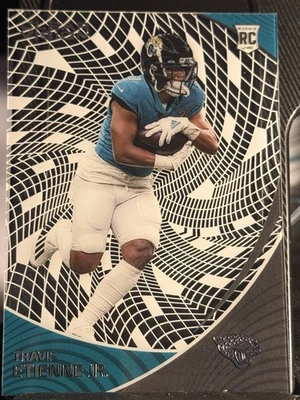 2021 Panini Chronicles #CVR-15 Travis Etienne Jr. Clear Vision Rookies - Image 1 of 2