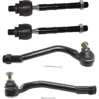 Конец анкерного стержня для 2011-2013 Kia Sportage 10-17 Hyundai Tucson передний внутренний и внешний - Изображение 1 из 4