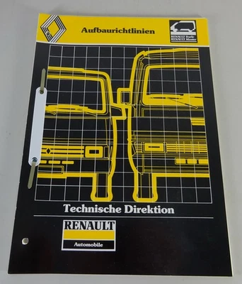 Manual De Taller Directrices De Montaje Renault Master I Octubre 1984 - Imagen 1 de 3