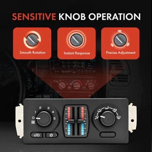 Manual A/C & Heater Climate Control Module for Chevrolet Silverado Sierra 1500 = - Picture 1 of 8