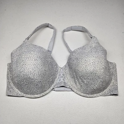 Sujetador Olga para mujer 42D gris estampado animal camiseta con aros correas ajustables Foto 1 de 4