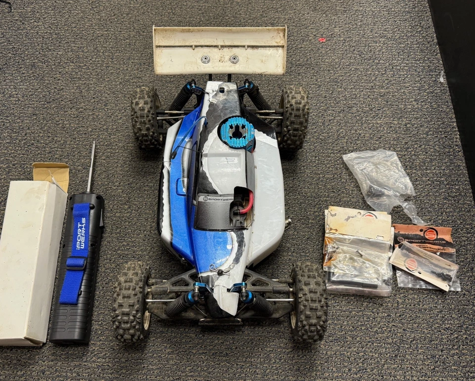 Sportwerks Mayhem 1/8 Scale Nitro RC Remote Control Off Road Buggy SWK1200 - Image 1 of 4