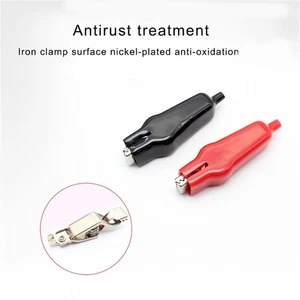 2Pcs Alligators Clip Experiment Spring Clamp Electric Test Clip Alligators Clamp - Picture 1 of 8